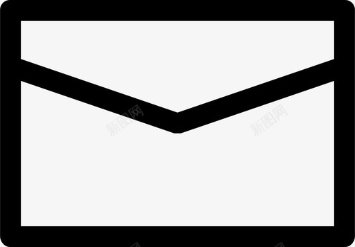 电子邮件收件箱信件图标svg_新图网 https://ixintu.com 信件 收件箱 消息 电子邮件