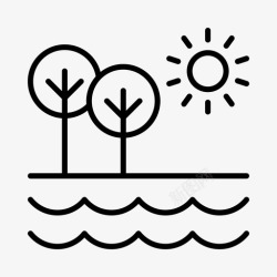 香港海洋娱乐公园湖钓鱼爱好图标高清图片
