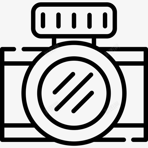 相机平面师12线性图标svg_新图网 https://ixintu.com 平面设计师12 相机 线性