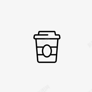咖啡杯冲泡饮料图标图标