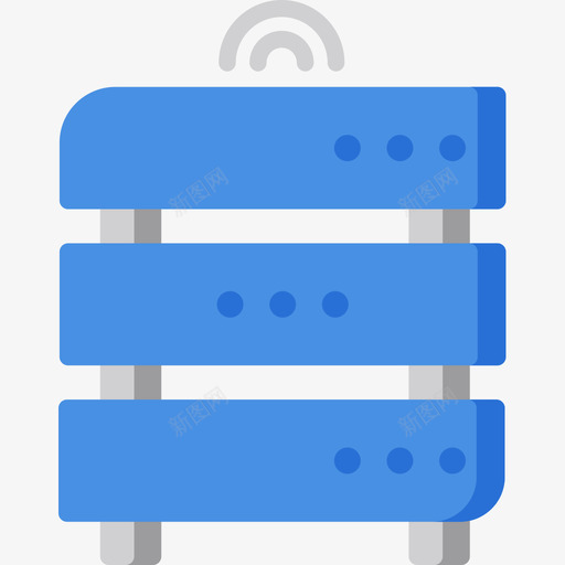 数据库互联网技术15平面图标svg_新图网 https://ixintu.com 互联网技术15 平面 数据库