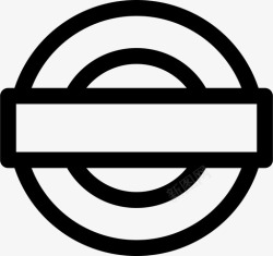 地下纹理徽章伦敦标志图标高清图片