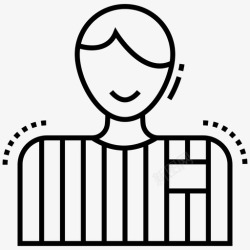 足球裁判员足球裁判员比赛裁判体育裁判图标高清图片