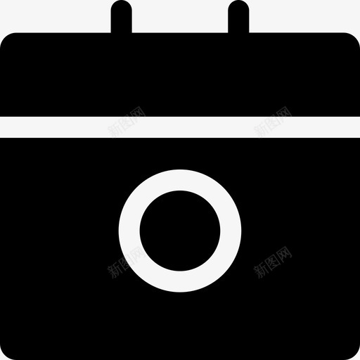 日历生日和派对3已填充图标svg_新图网 https://ixintu.com 已填充 日历 生日和派对3