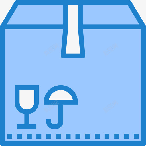 套餐购物和电子商务8蓝色图标svg_新图网 https://ixintu.com 套餐 电子商务 蓝色 购物