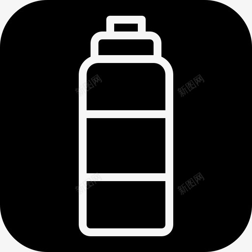 饮料瓶子纯净水图标svg_新图网 https://ixintu.com 水 瓶子 纯净水 饮料