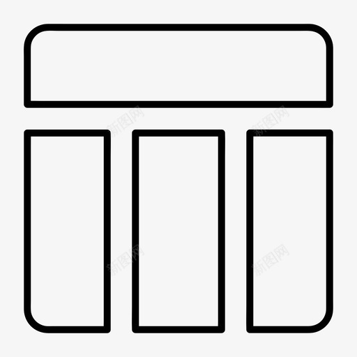 表格数据库excel图标svg_新图网 https://ixintu.com excel 基本图标所有尺寸 布局 数据库 表格 页面