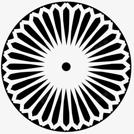 抽象花抽象艺术填充圆图标svg_新图网 https://ixintu.com 伊斯兰艺术 填充圆 抽象创作11 抽象艺术 抽象花 曼陀罗 装饰