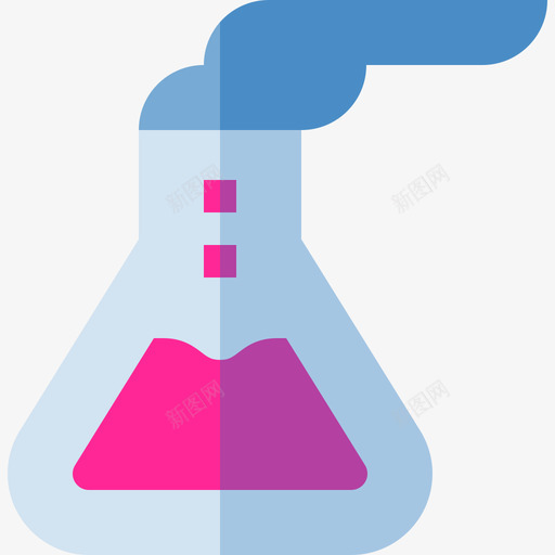 烧瓶疯狂科学4号扁平图标svg_新图网 https://ixintu.com 扁平 烧瓶 疯狂科学4号