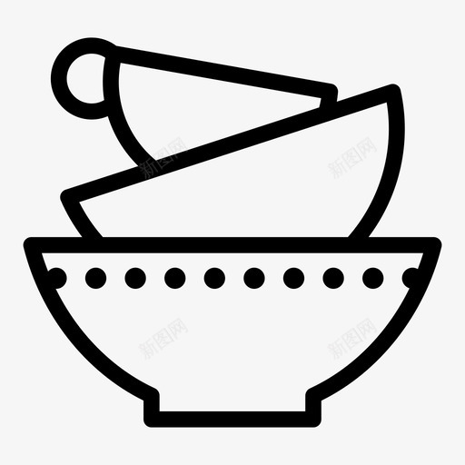 餐具陶瓷盘子图标svg_新图网 https://ixintu.com 盘子 陶器 陶瓷 陶瓷收藏品 餐具