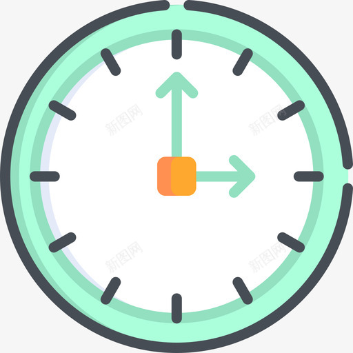 时钟startups12双色图标svg_新图网 https://ixintu.com startups12 双色 时钟