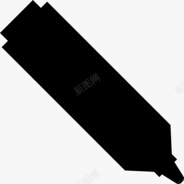 马克笔蜡笔钢笔图标图标