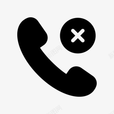 阻止呼叫联系人电话图标图标