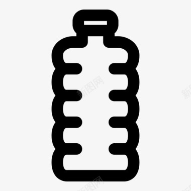 水瓶饮料油图标图标