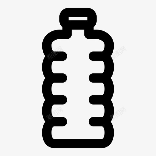 水瓶饮料油图标svg_新图网 https://ixintu.com 塑料 水瓶 饮料