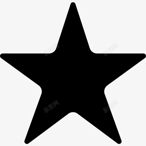 星星必需品43填充图标svg_新图网 https://ixintu.com 填充 必需品43 星星