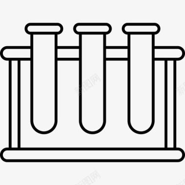 试管实验实验室图标图标
