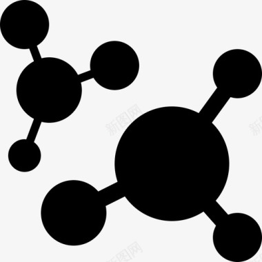 分子估算实验室图标图标