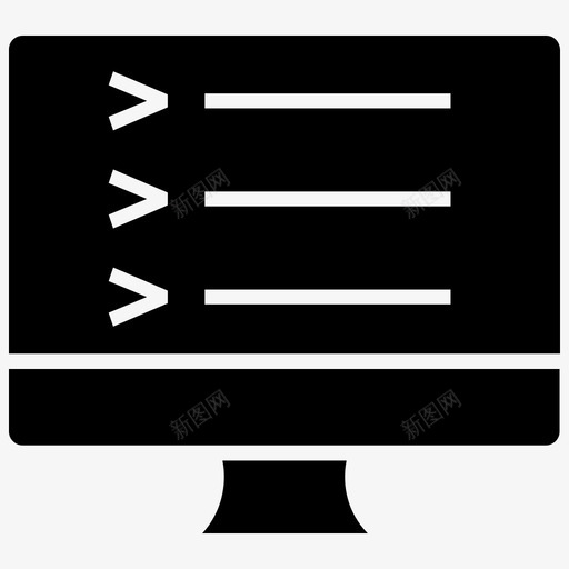 脚本编码计算机图标svg_新图网 https://ixintu.com Agile3黑填充 程序 编码 编程 脚本 计算机