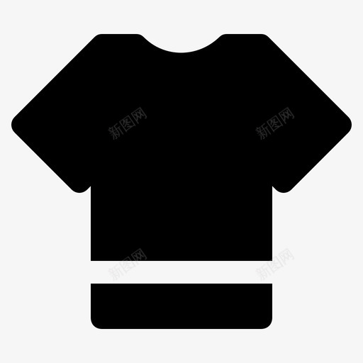衬衫服装模特图标svg_新图网 https://ixintu.com 服装 模特 款式 电子商务标志 衬衫