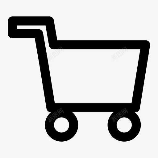购物车结账市场图标svg_新图网 https://ixintu.com 市场 结账 购物 购物车 零售