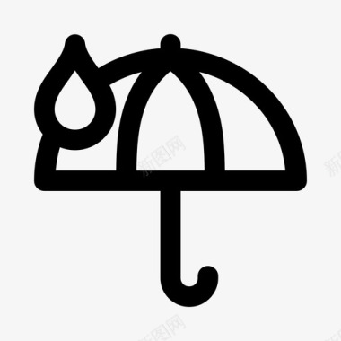 雨伞卫士健康图标图标