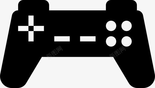 游戏机游戏控制器游戏杆图标图标