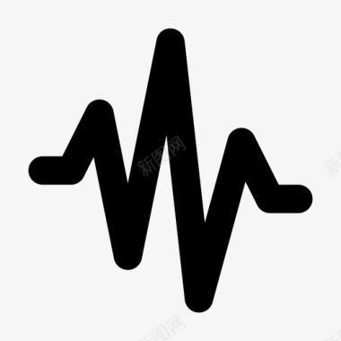 声波活动音频图标图标