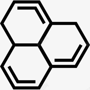 分子科学72线性图标图标