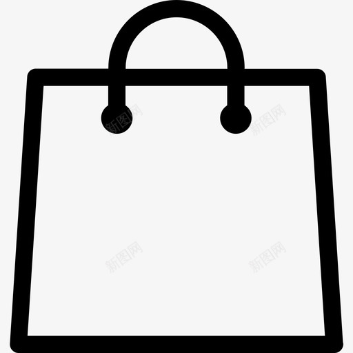 Shopping Bag 2svg_新图网 https://ixintu.com Shopping Bag 2