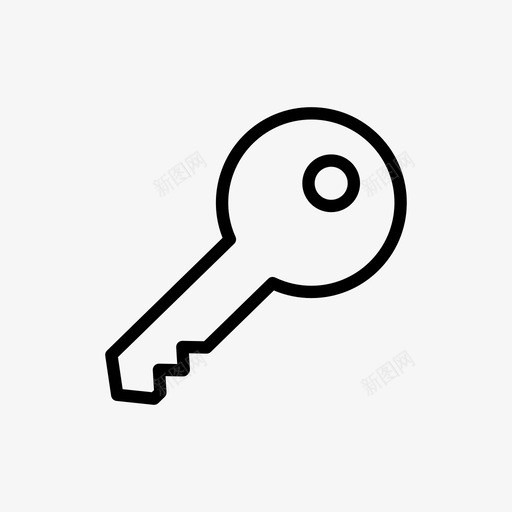 密钥登录密码图标svg_新图网 https://ixintu.com 安全 密码 密钥 登录