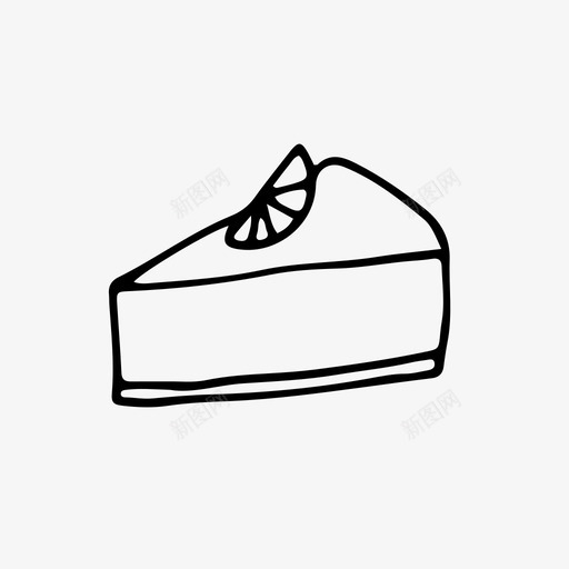 柠檬派蛋糕橘子图标svg_新图网 https://ixintu.com 块 柠檬 柠檬派 橘子 蛋糕 蛋糕块