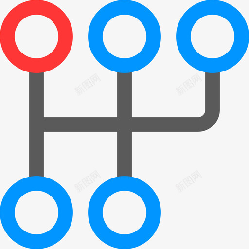 换档车库23线性颜色图标svg_新图网 https://ixintu.com 换档 线性颜色 车库23
