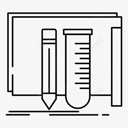 建筑设备制造图标svg_新图网 https://ixintu.com 制造 实验室 工具 建筑 网络界面2月收集v3 设备 试管