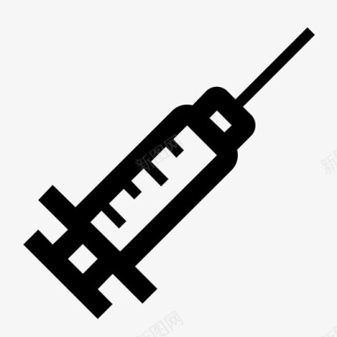 疫苗健康注射图标图标