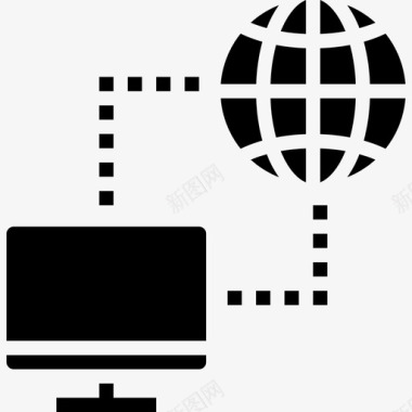 网络通信网络4填充图标图标