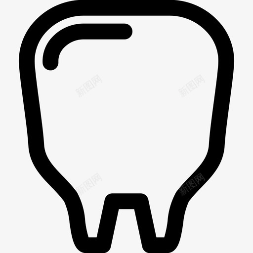 牙齿健康医院图标svg_新图网 https://ixintu.com 保健 健康 医疗 医院 牙齿