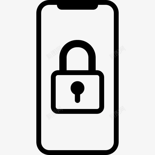 按键锁定图标密码svg_新图网 https://ixintu.com 图标 密码 手机 手机功能 按键锁定
