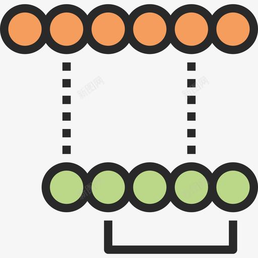 分子生酮饮食3线性颜色图标svg_新图网 https://ixintu.com 分子 生酮饮食3 线性颜色