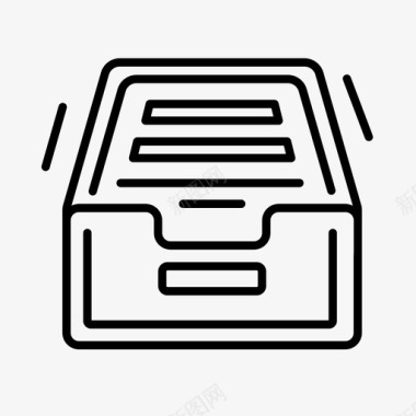 收件箱存档文档图标图标