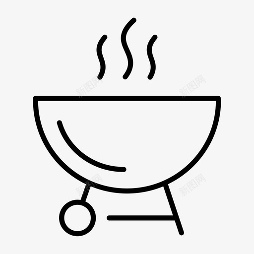 烧烤木炭烧烤烹饪图标svg_新图网 https://ixintu.com 其他 木炭烧烤 烧烤 烹饪 野餐