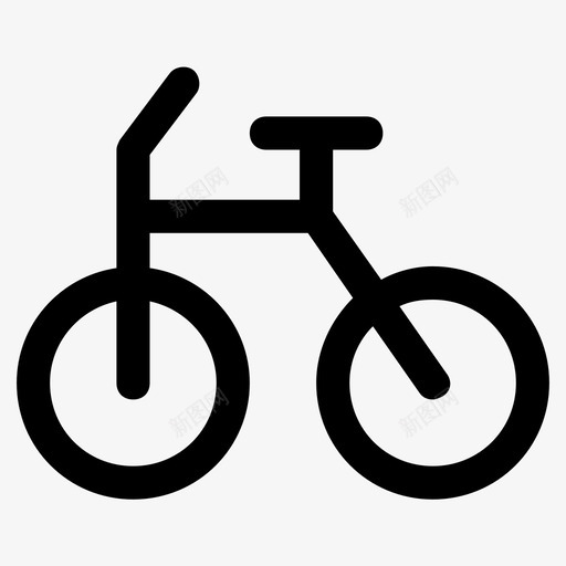 自行车运动骑行图标svg_新图网 https://ixintu.com 图标 字形 自行车 车辆 运动 远足 野营 骑行