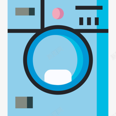 洗衣机家具和家用电器29台平板图标图标