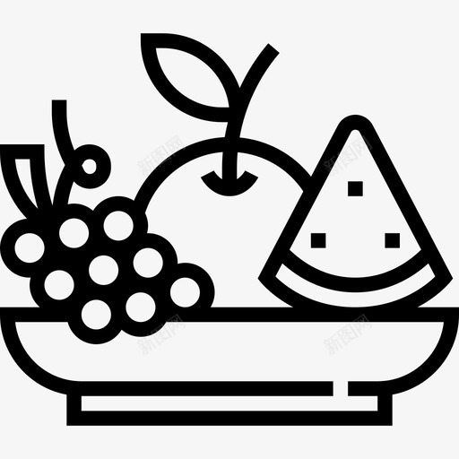 水果56号餐厅直系图标svg_新图网 https://ixintu.com 56号 水果 直系 餐厅