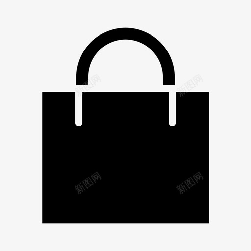 袋子买购物袋图标svg_新图网 https://ixintu.com 买 袋子 袋子字形 购物袋