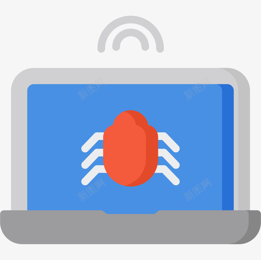 Bug互联网技术15扁平图标svg_新图网 https://ixintu.com Bug 互联网 扁平 技术