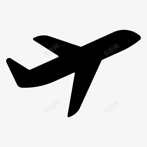 飞机空勤人员航空公司图标svg_新图网 https://ixintu.com 空勤人员 航班 航空公司 飞机