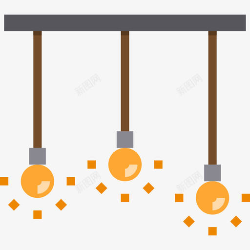 灯灯9扁平图标svg_新图网 https://ixintu.com 扁平 灯 灯9
