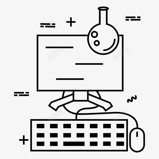 技术计算机开发图标svg_新图网 https://ixintu.com 医学 开发 技术 技术发现者 报告 科学 计算机