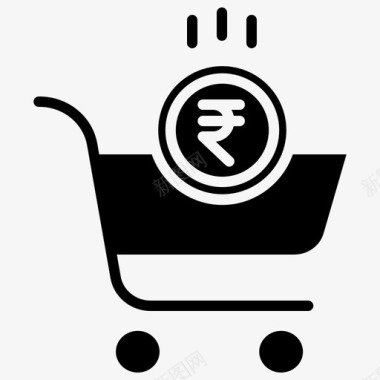 购物车支付经济图标图标